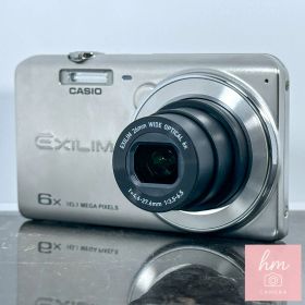【美品】CASIO EXILIM EX-ZS26 シルバー 1610万画素 光学6倍ズーム 広角26mm HD動画 コンパクトデジタルカメラ カシオ エクシリム