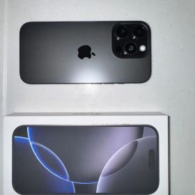 iPhone 16 Pro 128GB ブラックチタニウム SIMフリー