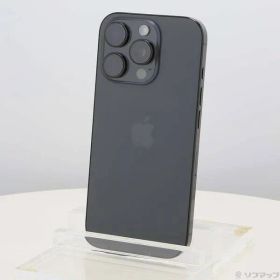 ソフマップ 〔中古品〕 iPhone16 Pro 256GB ブラックチタニウム MYN03J／A SIMフリー【305】