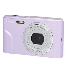 【中古】(非常に良い)Kenko ケンコー コンパクトデジタルカメラ KC-03TY (パープル)