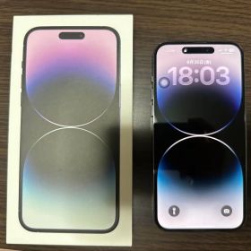 iPhone 14 Pro Max 128GB ディープパープルSIMフリー
