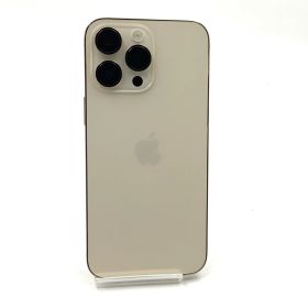 【全額返金保証】【最速発送】 iPhone 14 Pro Max 1TB ゴールド au SIMフリー 白ロム 美品 動作確認済 84%