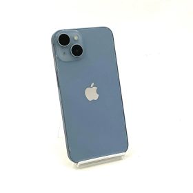 【全額返金保証】【最速発送】 iPhone 14 128GB ブルー au SIMフリー 白ロム 動作確認済 82%
