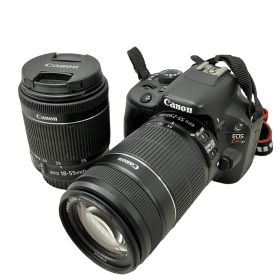 Canon EOS Kiss X7 DS126441 EF-S 18-55mm 55-250mm ダブルズーム キット キャノン カメラ 中古 ジャンク H11663631