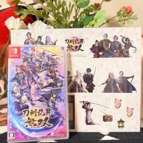 ニンテンドースイッチソフト 刀剣乱舞無双 オリジナルスキンシール付き