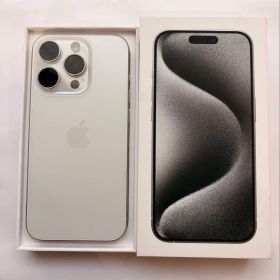 iPhone 15 Pro ホワイトチタニウム