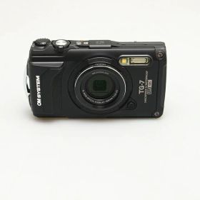 【中古】 TG-7 ブラック【中古カメラ コンパクトデジカメ】 ランク：AB