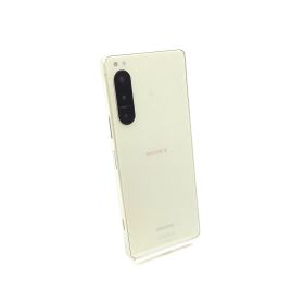 【全額返金保証】【最速発送】Sony Xperia 5 IV 128GB エクリュホワイト docomo SIMフリー SO-54C 白ロム 美品 動作確認済