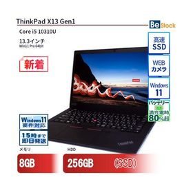 中古 ノートパソコン Lenovo レノボ ThinkPad X13 Gen1 20T3S54100 Core i5 メモリ：8GB 6ヶ月保証