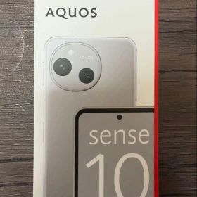 新品未開封 AQUOS sense10 SH-M33 ライトシルバー 128GB
