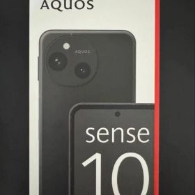 AQUOS sense10 SH-M33 フルブラック 領収書付き即日発送