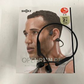 Shokz OpenRun Pro Black S810 Bluetooth 骨伝導イヤホン ショックス ブラック 中古 B11696906