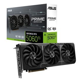 ASUS エイスースPRIME GeForce RTX 5060 Ti 8GB GDDR7 OC Edition PRIME-RTX5060TI-O8G(2668032)代引不可 送料無料