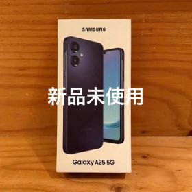 【新品未使用】Samsung Galaxy A25 5G ブラック 64GB