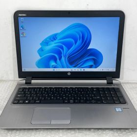 HP ProBook 450 G3 i3-6100U/4GB/500GB HDD/Windows11/15.6型HD 難あり