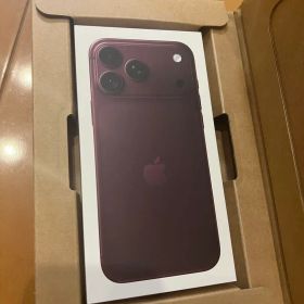 新品未開封 iPhone 18 Pro Max 256GB バーガンディ