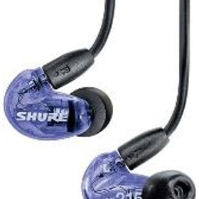 シュア SE215SPE-PL-A ダイナミック密閉型カナルイヤホン (パープル)SHURE SE215 Special Edition[SE215SPEPLA] 返品種別A