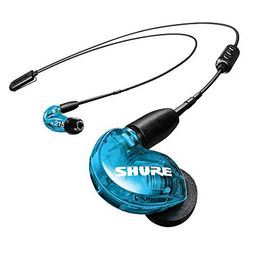 SHURE ワイヤレスイヤホン BT2シリーズ SE215SPE-B+BT2-A トランスルーセントブルー : 高音質 / 高遮音性 / マイク・リモ