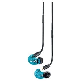 SHURE SE215DYBL+UNI-A トランスルーセントブルー AONIC 215 Special Edition [カナル型イヤホン(リモコン・マイク対応)]