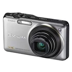 【中古】(非常に良い)CASIO デジタルカメラ EXILIM EX-ZR10 シルバー EX-ZR10SR