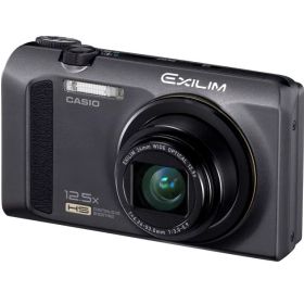 【中古】CASIO デジタルカメラ EXILIM 1210万画素 光学ズーム12.5倍 EX-ZR100BK