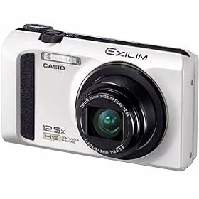 【中古】【39shop】CASIO★デジタルカメラ EXILIM 1210万画素 光学ズーム12.5倍 EX-ZR100WE(非常に良い)
