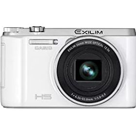 【中古】CASIO EXILIM デジタルカメラ ハイスピード 快適シャッターホワイト EX-ZR1000WE