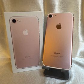 【美品】iPhone7 32GB ローズゴールド 本体 SIMフリー 87%