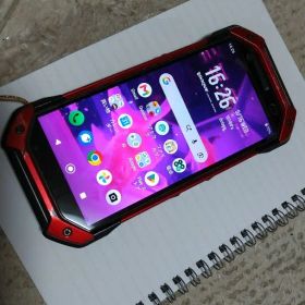 SIMロック解除★TORQUE 5G★au★KYG01★赤