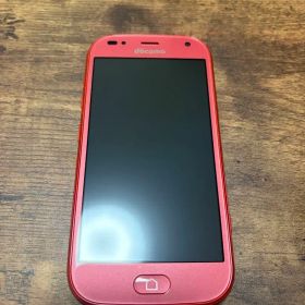 docomo F-42A ピンク 本体 らくらくスマートフォン