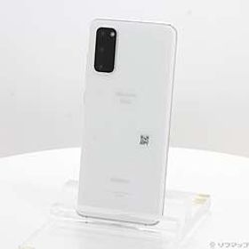 〔中古品（難あり）〕 Galaxy S20 5G 128GB クラウドホワイト SC-51A docomoロック解除SIMフリー〔中古品（難あり）〕 Galaxy S20 5G 128GB クラウドホワイト SC-51A docomoロック解除SIMフリー