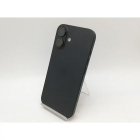 【中古】Apple 国内版 【SIMフリー】 iPhone 16 128GB ブラック MYDQ3J/A【鹿児島中町】保証期間1ヶ月【ランクC】