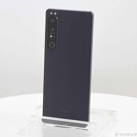〔中古〕SONY(ソニー) Xperia 1 IV 256GB パープル SO-51C docomo SIMフリー〔269-ud〕