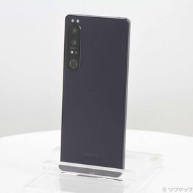 〔中古〕SONY(ソニー) Xperia 1 IV 256GB パープル SO-51C docomo SIMフリー〔269-ud〕