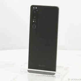 〔中古〕SONY(ソニー) Xperia 1 IV 256GB ブラック SO-51C docomo SIMフリー〔269-ud〕