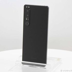 〔中古〕SONY(ソニー) Xperia 1 IV 256GB ブラック SO-51C docomo SIMフリー〔269-ud〕