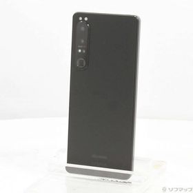 〔中古〕SONY(ソニー) Xperia 1 IV 256GB ブラック SO-51C docomo SIMフリー〔269-ud〕