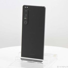 〔中古〕SONY(ソニー) Xperia 1 IV 256GB ブラック SO-51C docomo SIMフリー〔269-ud〕