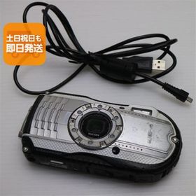 良品中古 WG-4 シルバー 即日発送 デジカメ RICOH 本体 あすつく 土日祝発送OK