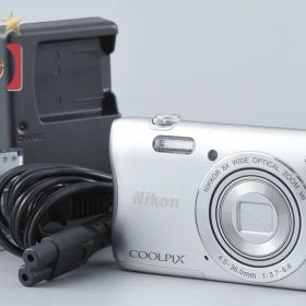 【中古】Nikon ニコン COOLPIX S3700 シルバー コンパクトデジタルカメラ