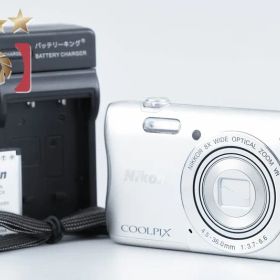 【中古】Nikon ニコン COOLPIX S3700 シルバー コンパクトデジタルカメラ