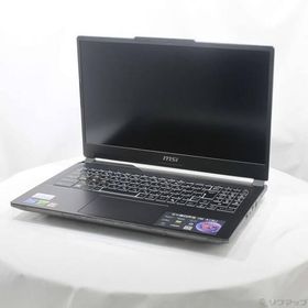 〔中古〕MSI(エムエスアイ) Cyborg 15 A13V Cyborg-15-A13UCK-4169JP ブラック＆スケルトン〔258-ud〕