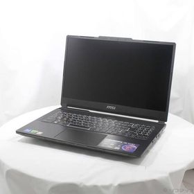 〔中古〕MSI(エムエスアイ) 〔展示品〕 Cyborg 15 A13V Cyborg-15-A13UCK-4169JP ブラック＆スケルトン〔262-ud〕