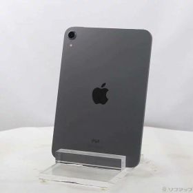 【中古】Apple(アップル) iPad mini 第6世代 64GB スペースグレイ MK7M3J／A Wi-Fi 【295-ud】