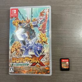 【動作OK】Switch ほねほねザウルスX 超合体！ビルド＆バトル 箱付
