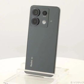 【中古】Xiaomi(シャオミ) Redmi Note 13 Pro 5G 256GB ミッドナイトブラック AUREDMIN13P5G au SIMフリー 【262-ud】