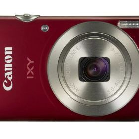 【中古】Canon デジタルカメラ IXY 180 レッド 光学8倍ズーム IXY180RE