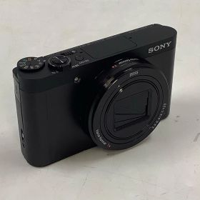 【全額返金保証】【最速発送】 コンパクトデジタルカメラ Cyber-shot DSC-WX500 ブラック 美品 動作確認済