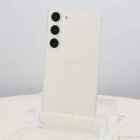 ソフマップ 〔中古品〕 Galaxy S23 256GB クリーム SC-51D docomo SIMフリー【377】