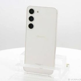 ソフマップ 〔中古品〕 Galaxy S23 256GB クリーム SC-51D docomo SIMフリー【368】